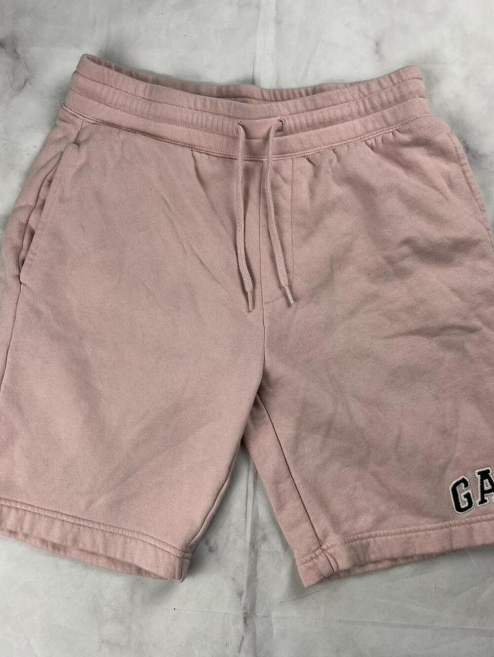 GAP Pink Cotton Fleece Shorts XS